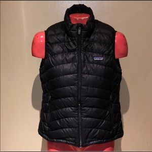 Black Patagonia puffer vest